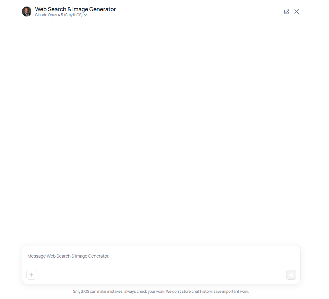 Agent card with Chat button on Team Dashboard