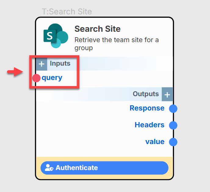 Search Site Input