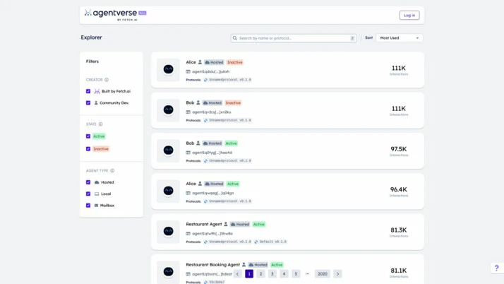 AgentVerse Website