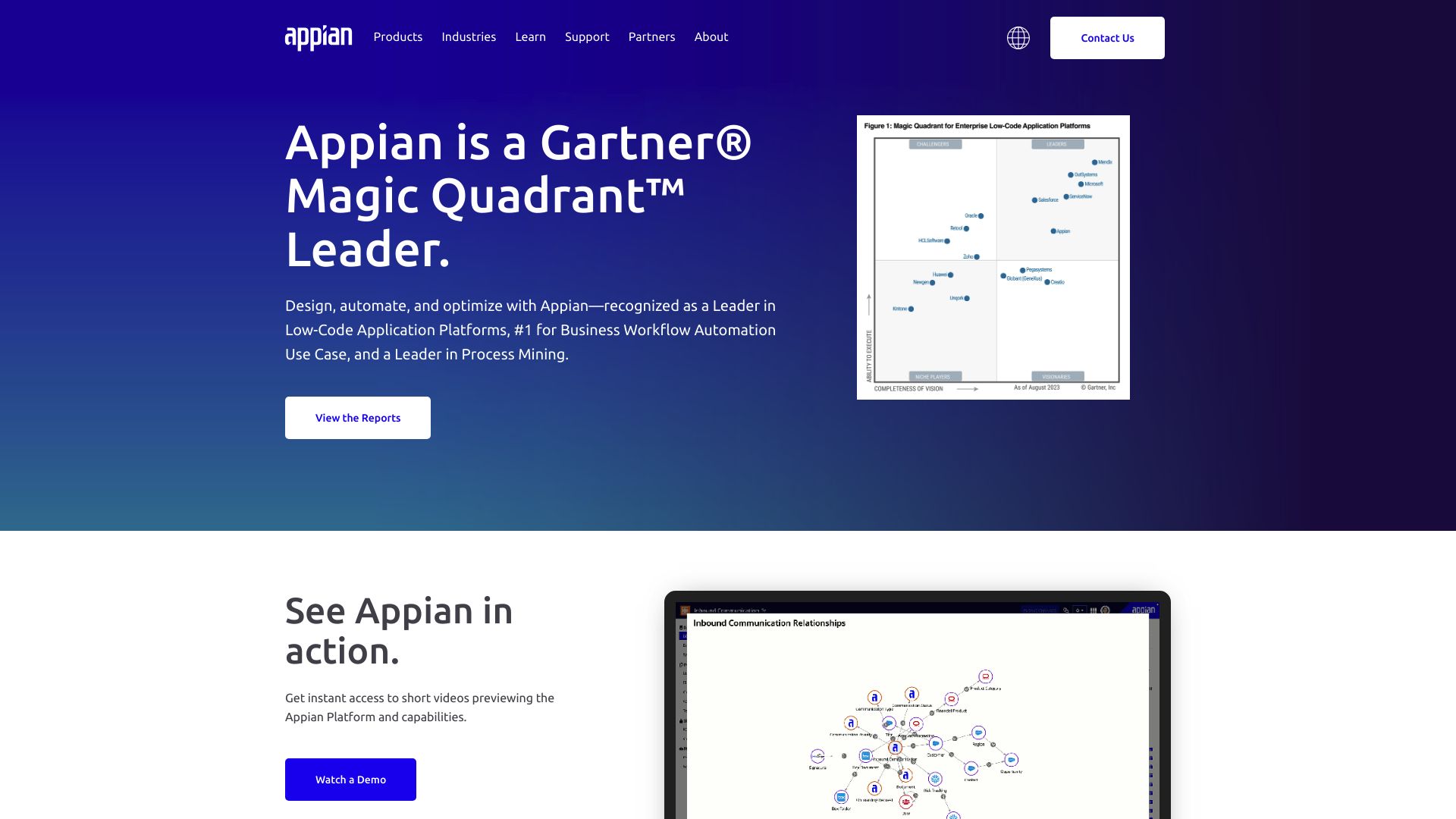 Compare Appian vs. Bardeen AI’s browser automation.