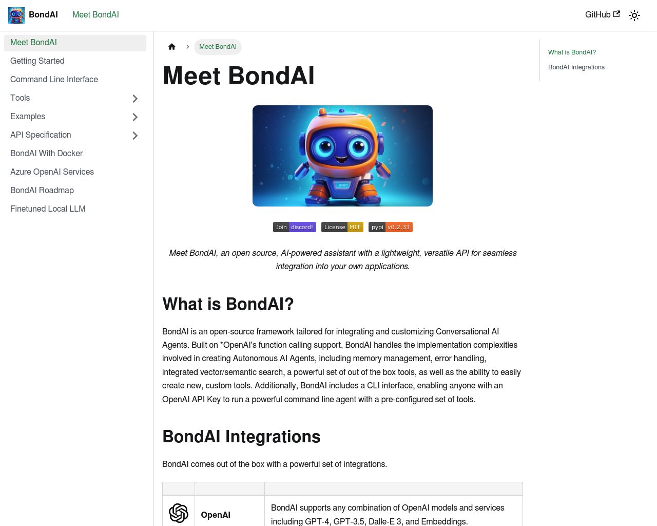 BondAI Website