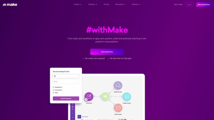 Make.com Website