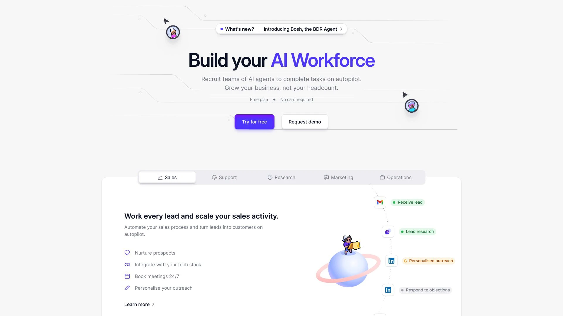 Relevance AI Website