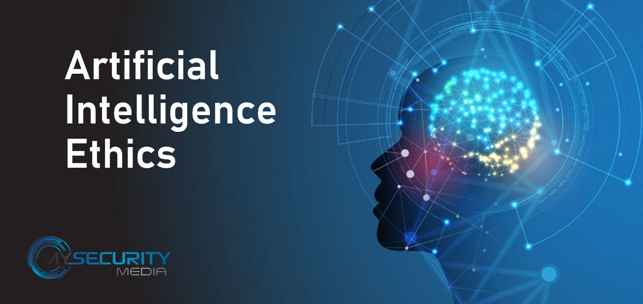 Silhouette of a human head with AI network nodes