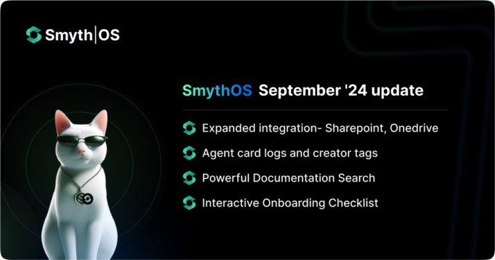 SmythOS September 2024 Update