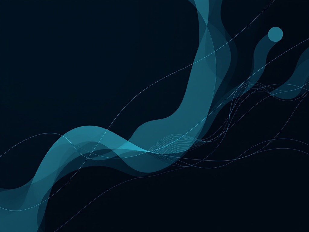 Abstract geometric shapes representing agent architectures in artificial intelligence