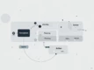 Modern and minimalist illustration depicting the components of an AI agent architecture with geometric shapes and interconnected modules.