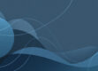 A clean, minimalist background featuring geometric shapes and gradients in shades of blue and gray, symbolizing the interconnected relationship between humans and autonomous agents.