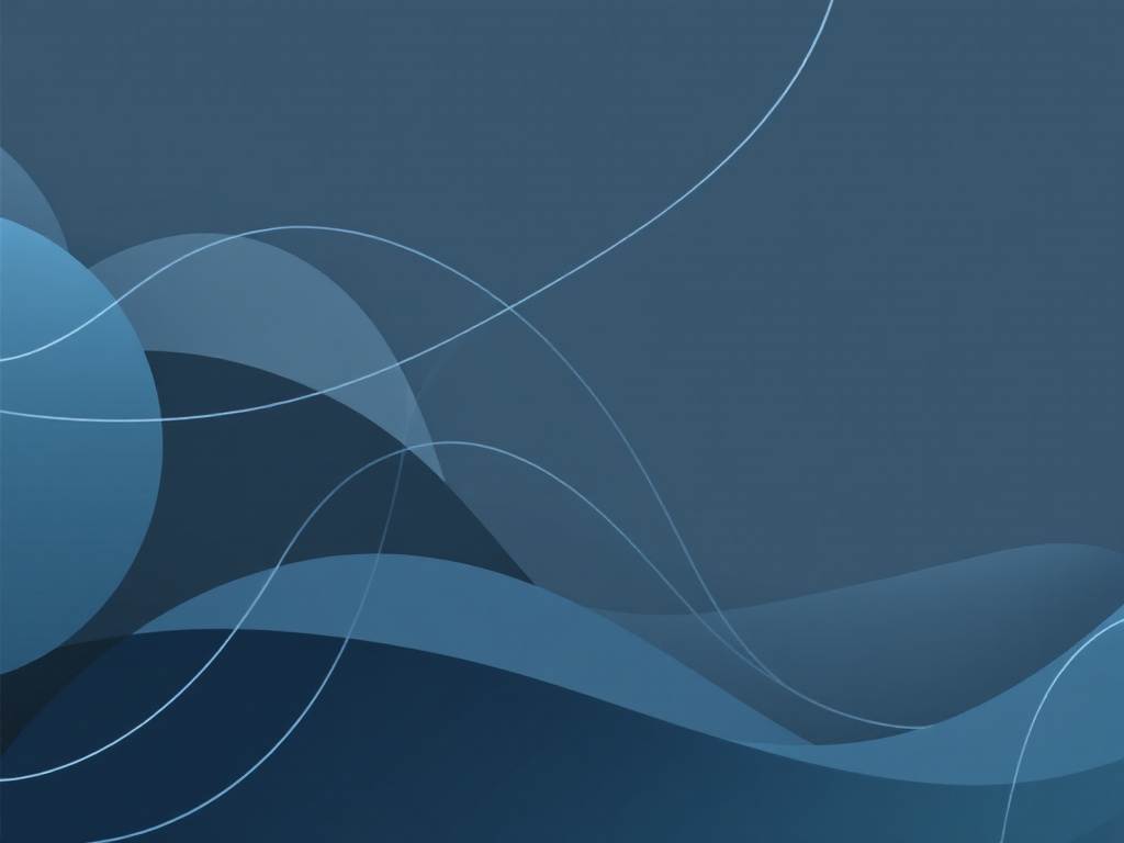 A clean, minimalist background featuring geometric shapes and gradients in shades of blue and gray, symbolizing the interconnected relationship between humans and autonomous agents.