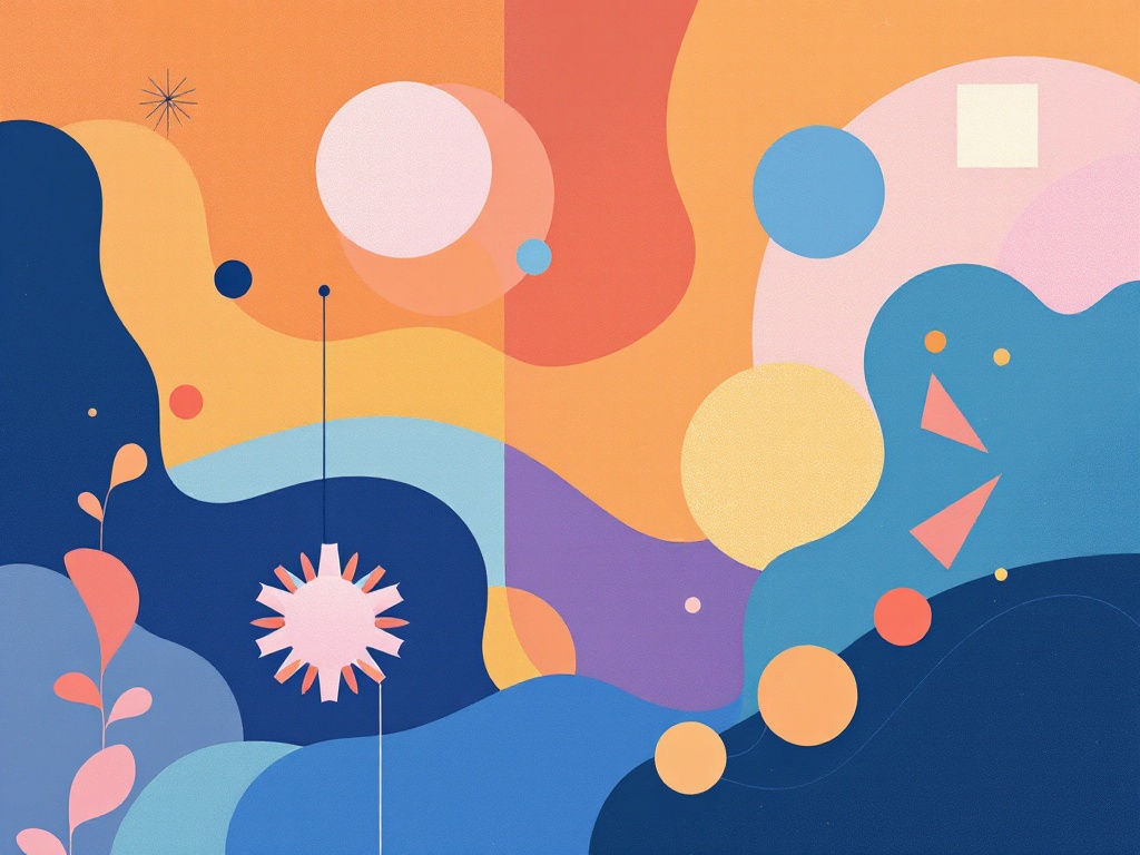 A minimalist, modern illustration featuring geometric shapes suggesting rapid adaptive responses in AI systems.