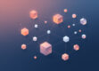 A clean illustration of interconnected geometric shapes in muted tones, symbolizing collaborative multi-agent systems.