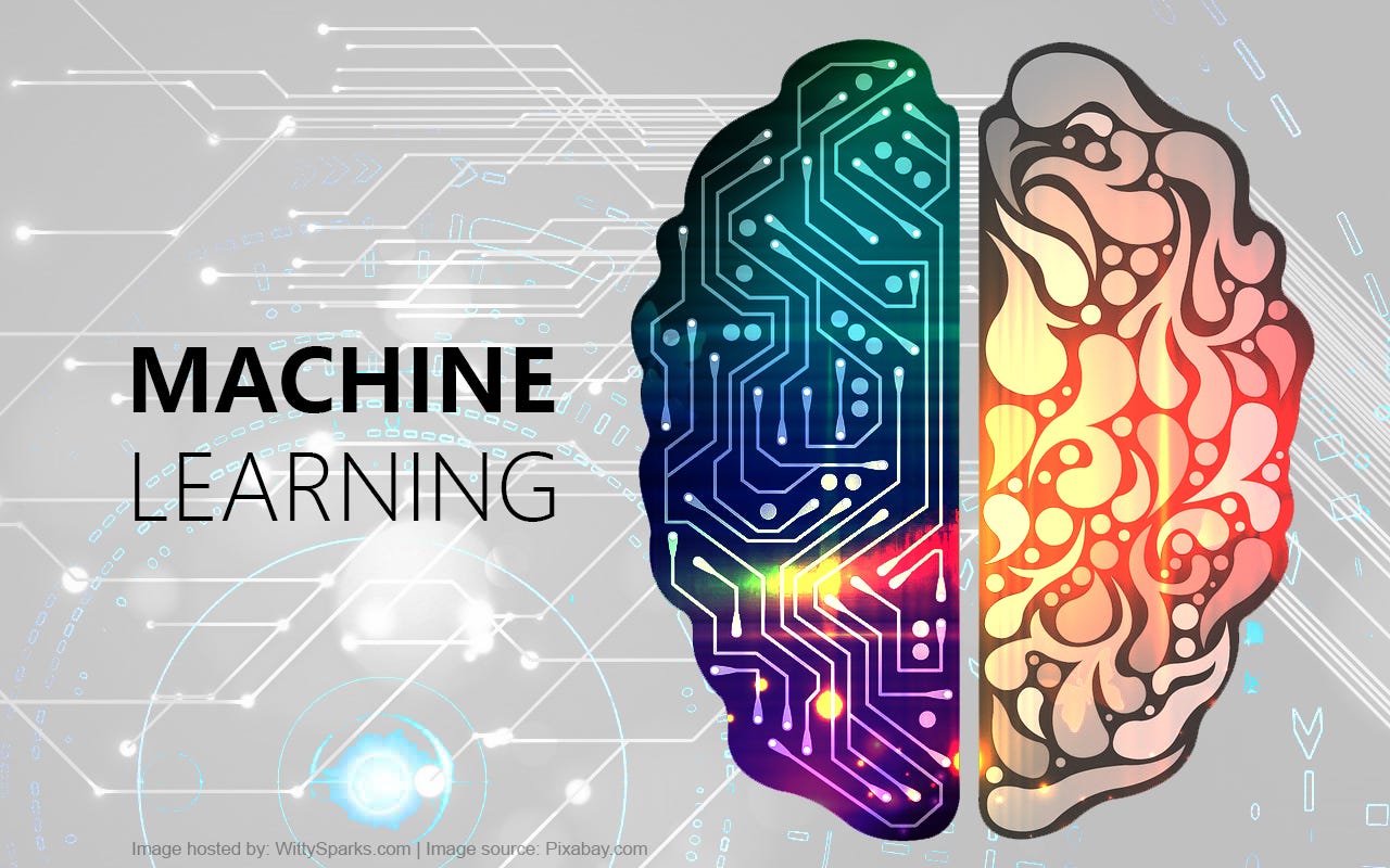 Artistic representation of machine learning and human cognition