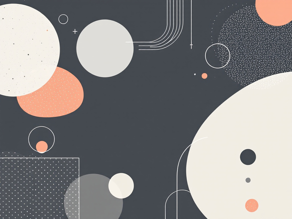 A clean and modern cover image featuring abstract shapes and geometric patterns in a muted color palette.