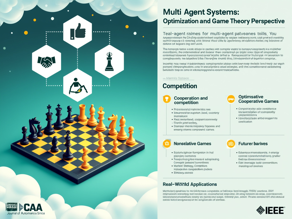 An infographic illustrating multi-agent systems and their strategies.