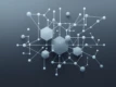A clean, minimalist image depicting a network of interconnected geometric shapes in muted tones representing multi-agent systems.
