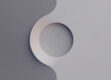 Stylish minimalist financial concept image featuring a geometric shape in muted colors.