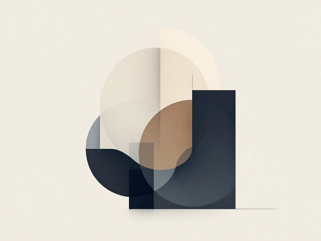 A modern cover image featuring abstract geometric shapes reflecting the relationship between Symbolic AI and Statistical AI.