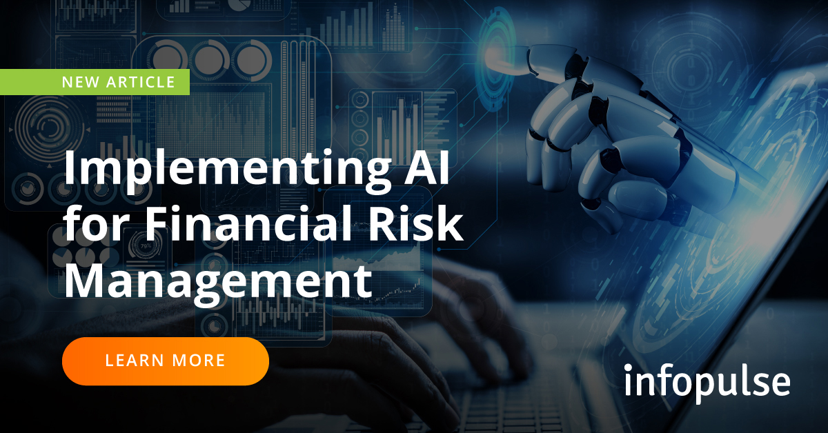 A robotic hand interacting with digital financial data.