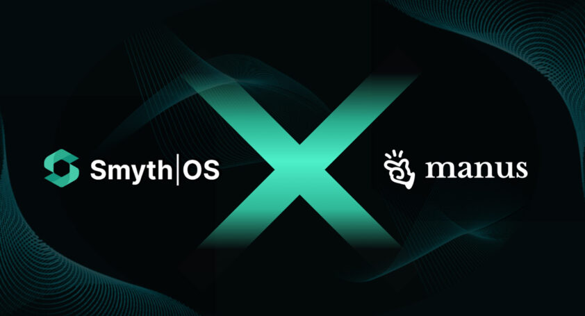 Comparison between Smythos and Manusai showcasing their features and benefits in a visually engaging layout for technology enthusiasts.