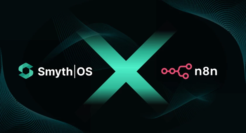 Comparison of Smythos and n8n features in a stylish infographic, showcasing automation tools for efficient workflow management.
