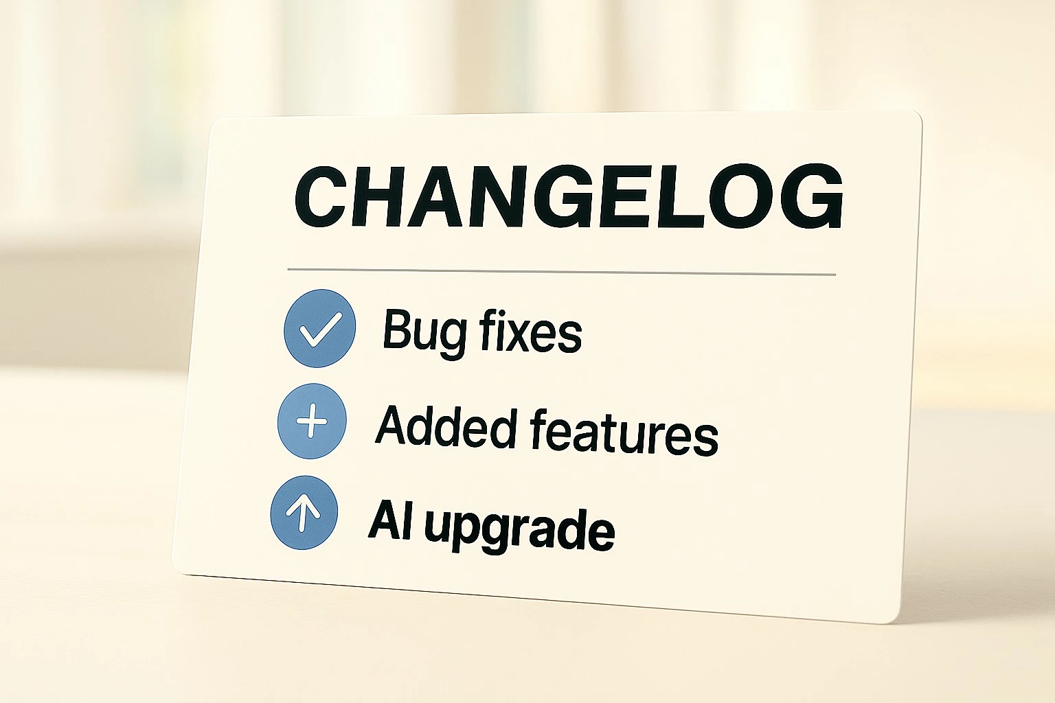Changelog image