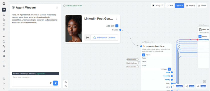 Stop Staring at Blank LinkedIn Posts (This Agent Writes Them for You)